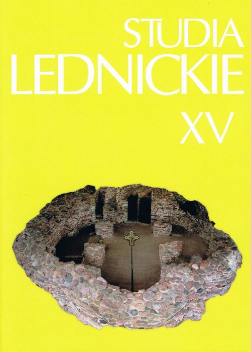 Studia Lednickie t. XV