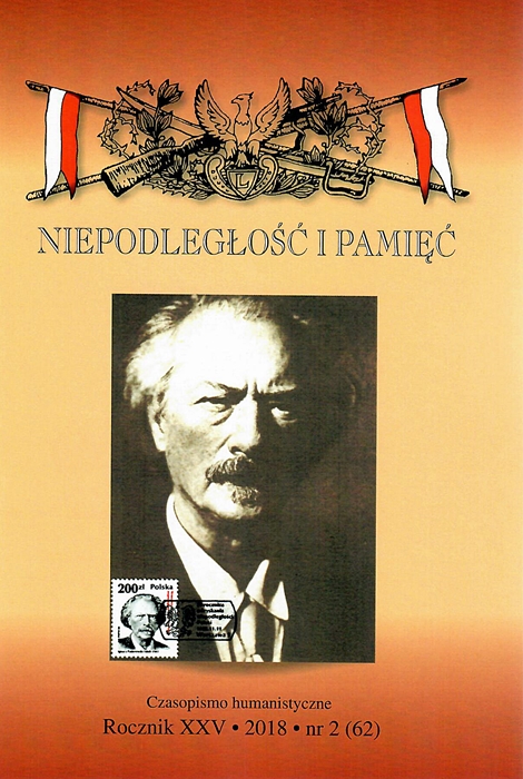 Niepodległość i Pamięć nr 2 (62) 2018