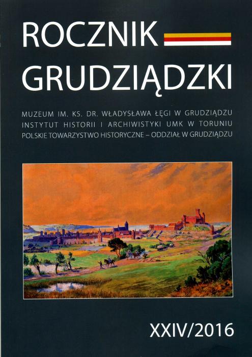 Rocznik Grudziądzki tom XXIV