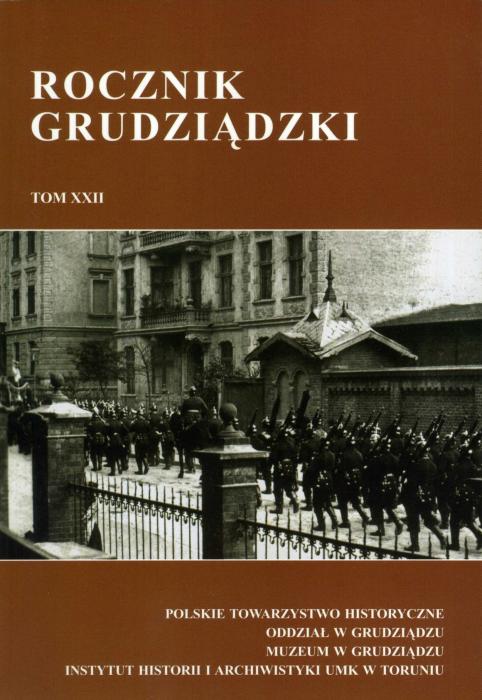 Rocznik Grudziądzki, tom XXII