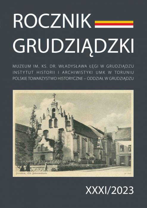 Rocznik Grudziądzki, tom XXXI/2023